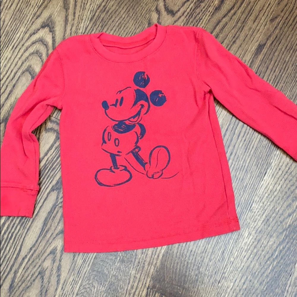 DISNEY thermal Mickey long sleeve